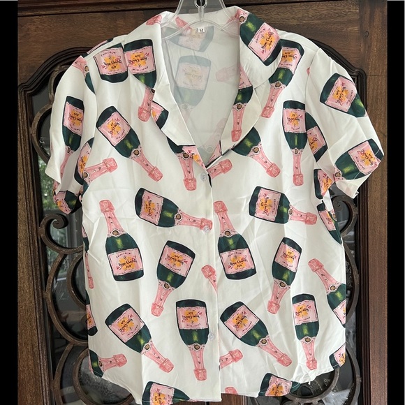 New Veuve Clicquot pajama top - Picture 5 of 9